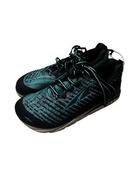 Altra Womens Torin Knit 3.5 Running Shoes Womens Size 10 Black Blue Zero Drop